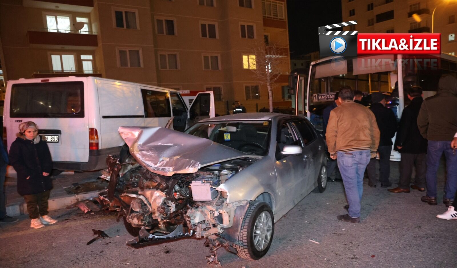 Nevşehir’de zincirleme kaza sonrası kavga: 2 yaralı!