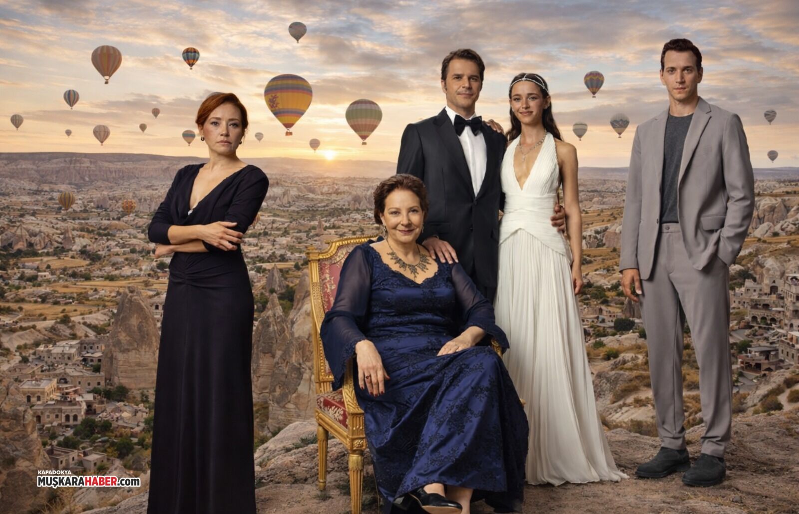 Kıskanmak dizisi Kapadokya’da çekiliyor