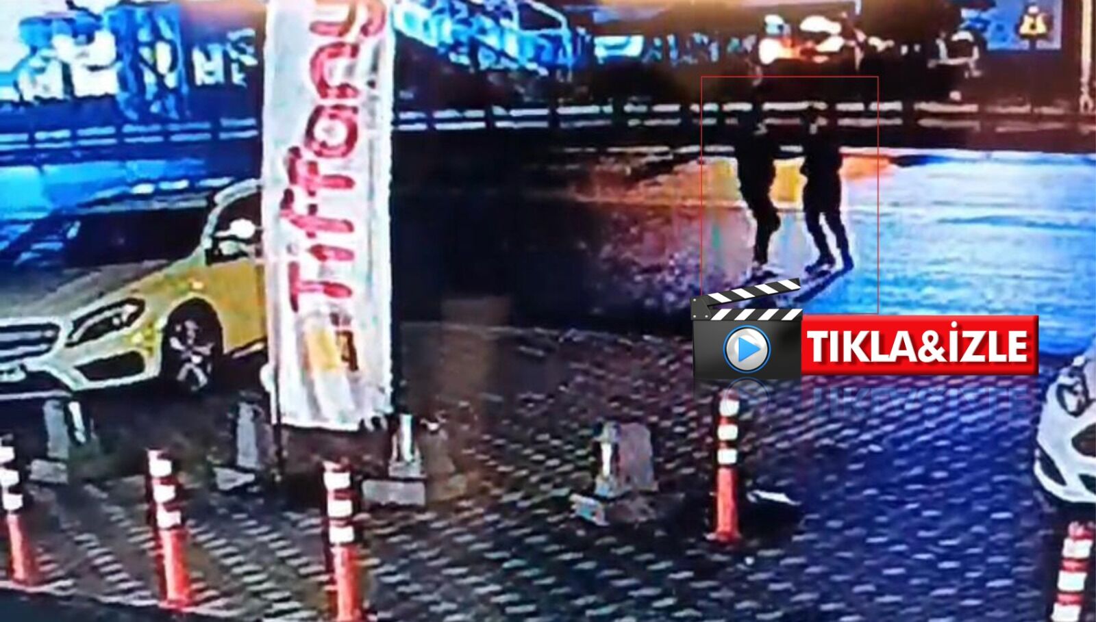 Nevşehir’de 1 kişinin ağır yaralandığı bıçaklı kavga kameraya yansıdı