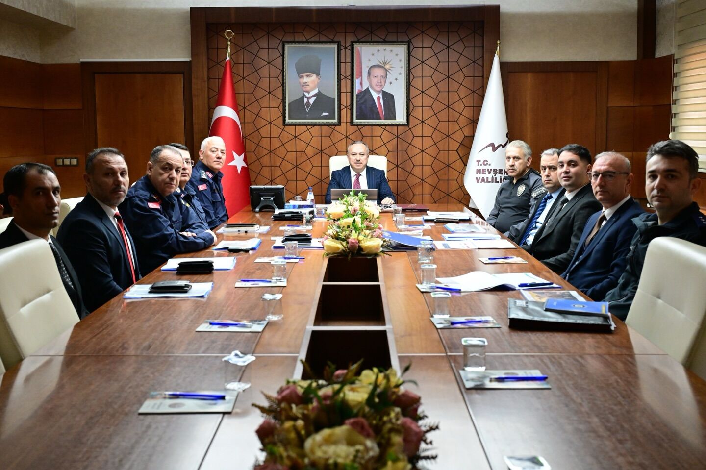 Nevşehir’de asayiş gündemi: Güvenlik ve koordinasyon ele alındı