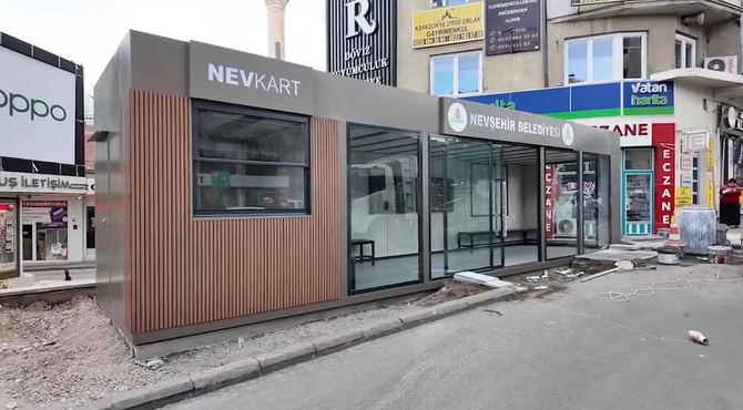 Nevşehir’de yeni dönem: Klimalı ve kapalı otobüs durakları geliyor