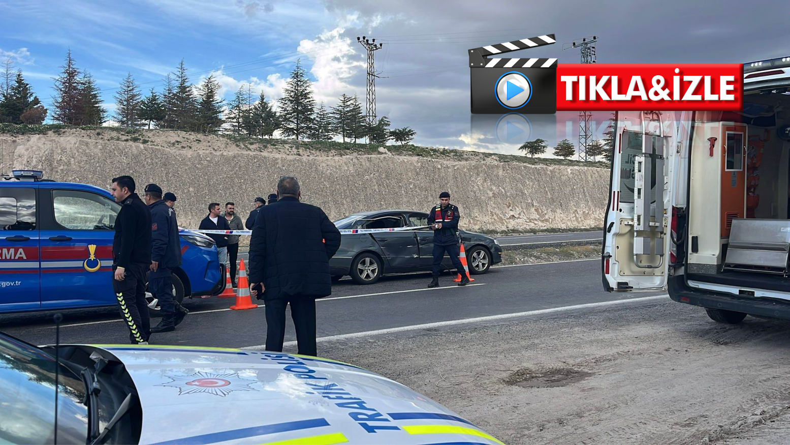 Nevşehir’de otomobil ile tır çarpıştı: 2 yaşındaki çocuk kurtarılamadı