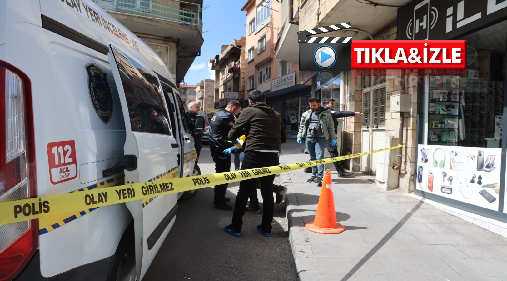 Nevşehir’de silahlı saldırıya çakmakla karşılık verdi: İşte o anlar