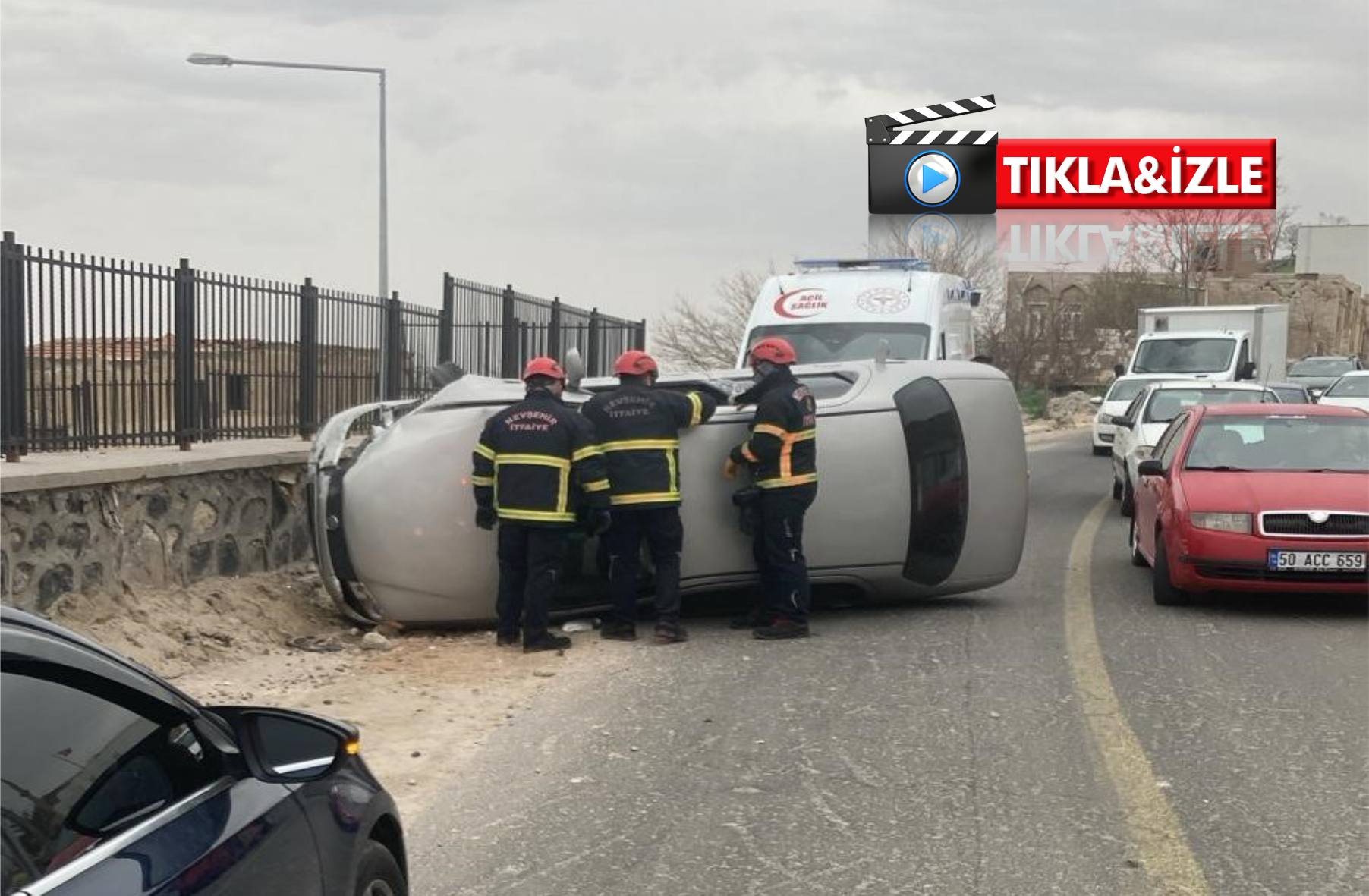 Nevşehir’de pes dedirten olay: Alkollü sürücü kaçtı, saklandığı evde yakalandı