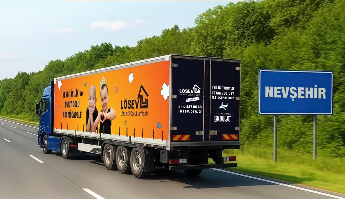 LÖSEV İyilikler Tırı Nevşehir’de: Umut ve yardımlar ailelere ulaştı