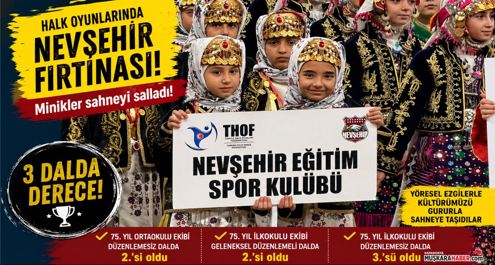 Nevşehir’den halk oyunlarında zirve hamlesi