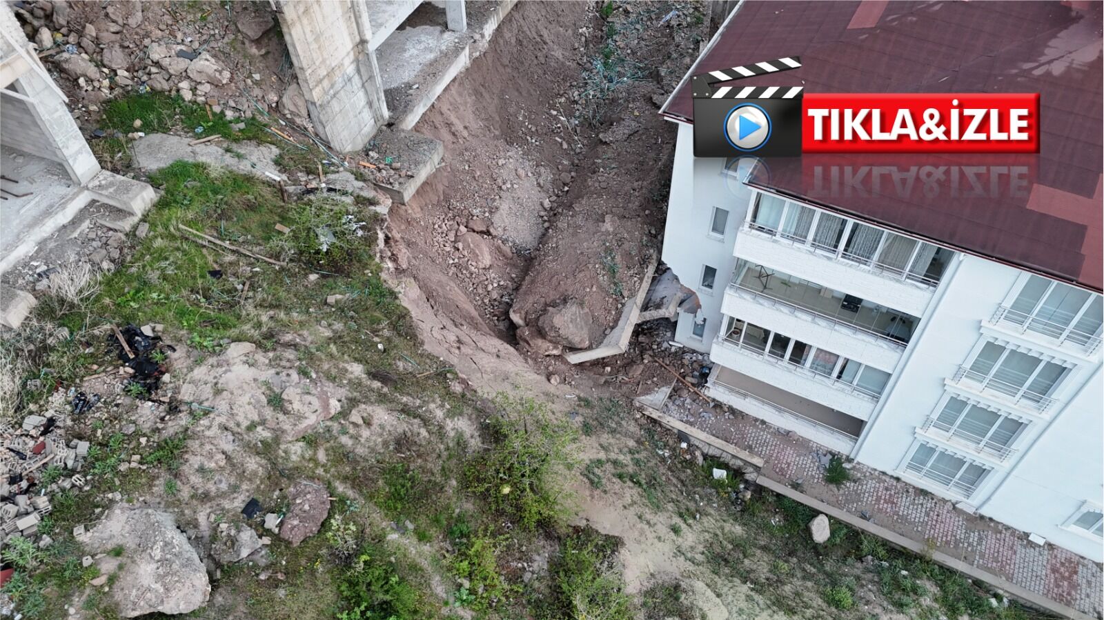 Nevşehir’de facianın eşiğinden dönüldü: 10 daire tahliye edildi