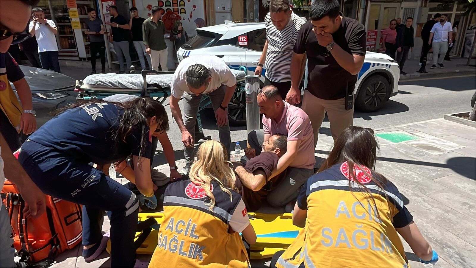 Nevşehir'de Çarşı Ortasında Silahlı Kavga 1 Yaralı (5)