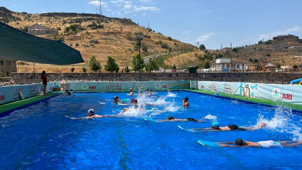 Çocuklar Suyla Buluşuyor, Yaz Tatili Serin Ve Eğlenceli Geçiyor! 🌊Nevşehir Belediyesi Gençlik