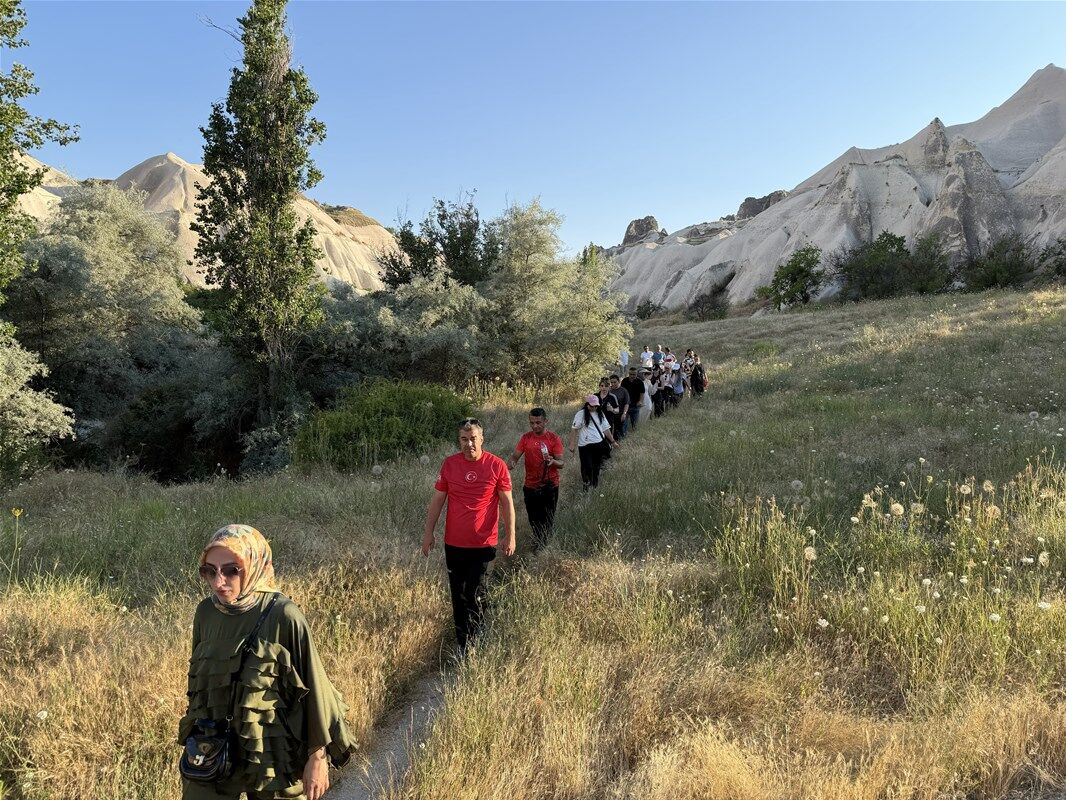 Nevşehir'de 15 Temmuz Coşkusu Aşk Vadisi'ne Taşındı5