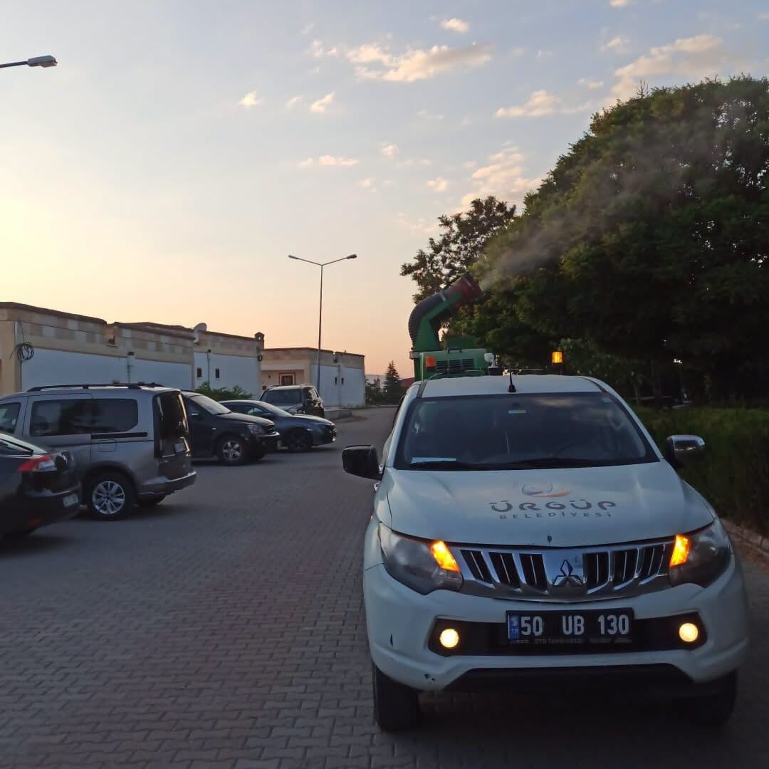 Ürgüp'te Haşereyle Mücadele Hız Kesmeden Devam Ediyor! 2