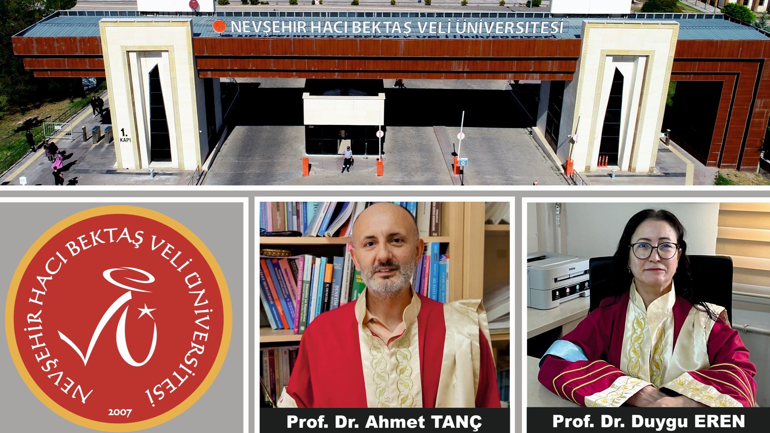 NEVÜ’de iki akademisyen profesör kadrosuna atandı