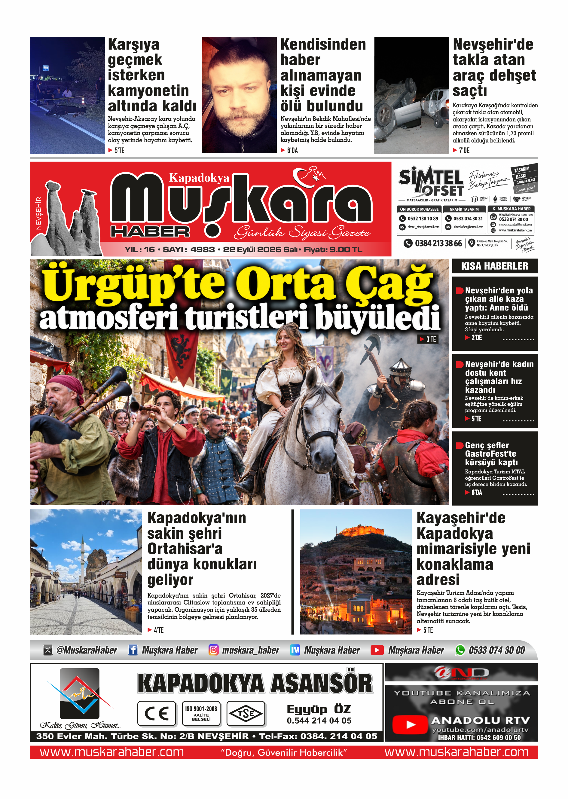 22 Eylül 2026