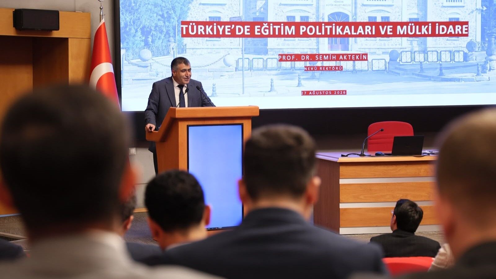 Kaymakam adaylarının Ankara’daki eğitiminde NEVÜ imzası