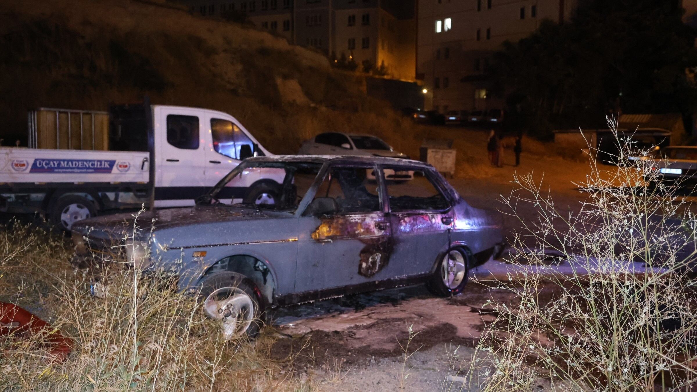 Nevşehir’de otomobil yangını: Araç kullanılamaz hale geldi