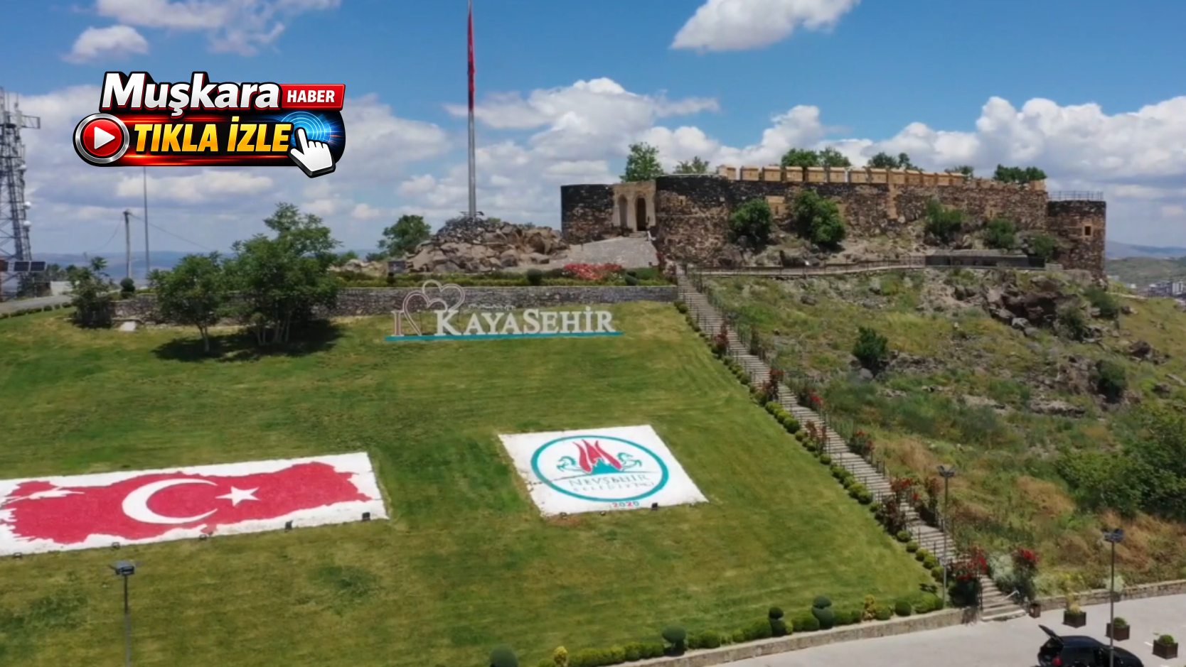 Kale’den Kayaşehir’e Nevşehir’in simge noktaları görüntülendi