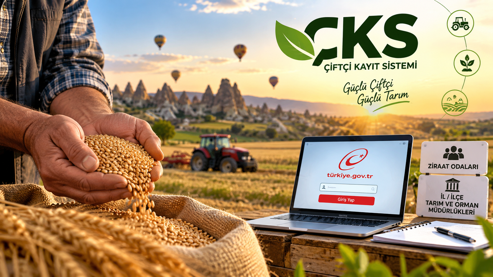 Nevşehir’de 2027 ÇKS başvuruları devam ediyor