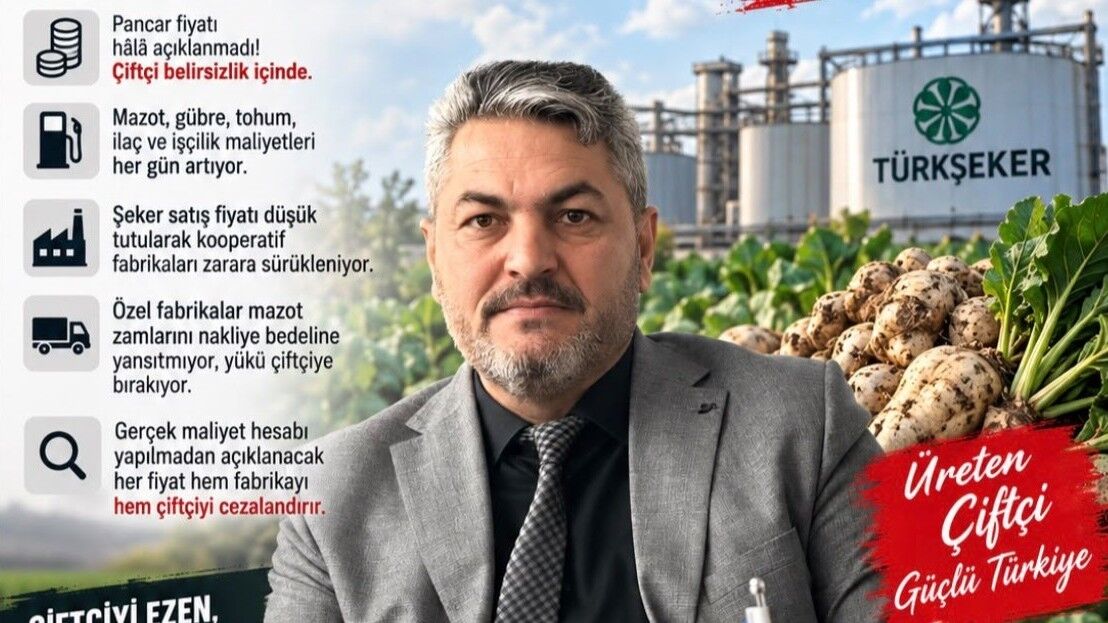 Şimşek’ten 2026 şeker pancarı fiyatı çağrısı: “Maliyet hesabını açıklayın”