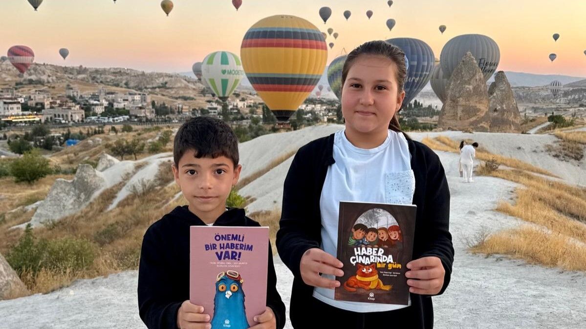 Nevşehirli yazar çocukları haberin mutfağıyla tanıştırıyor