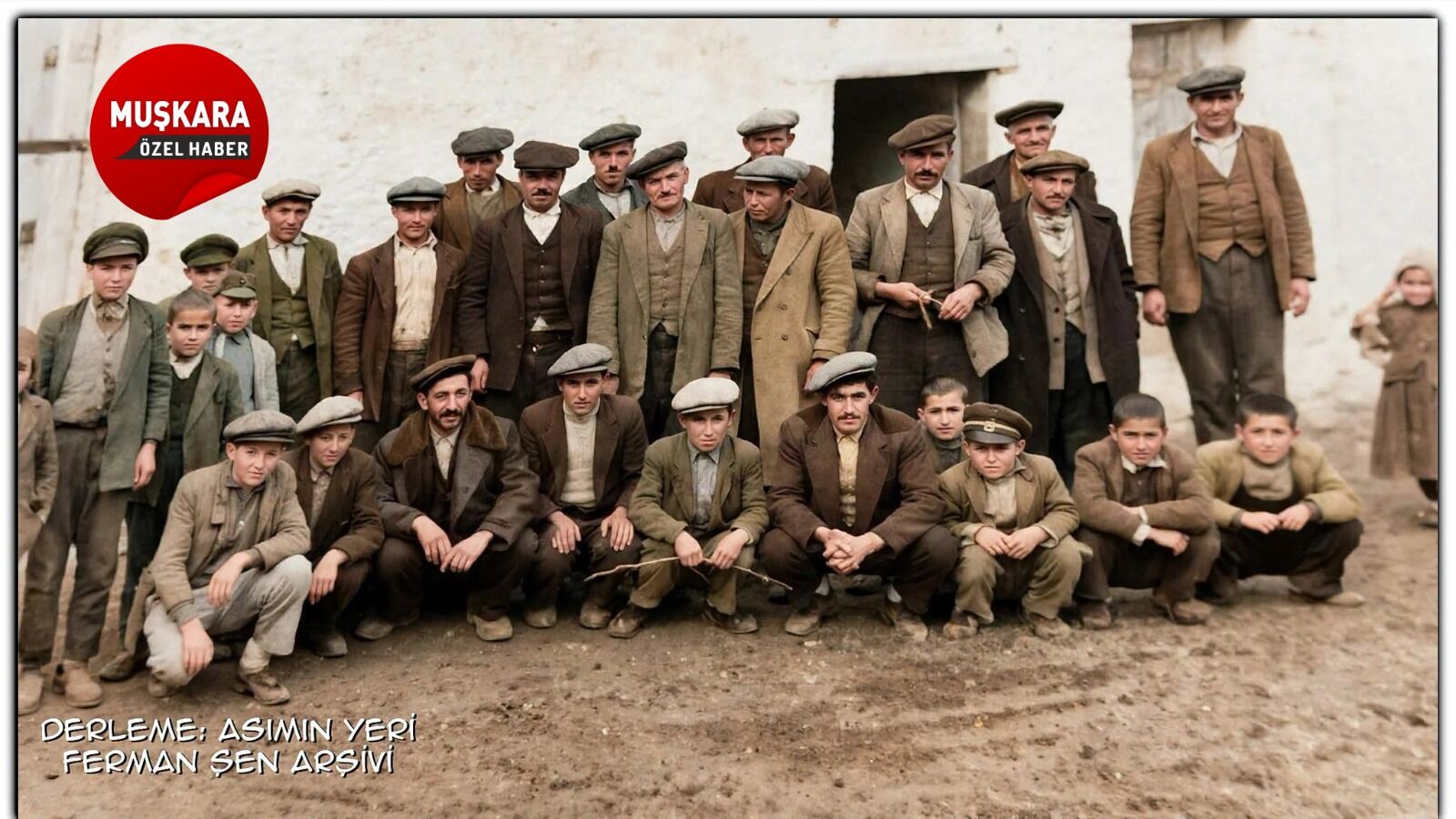 Bu fotoğraf tam 65 yıl önce Ürgüp’te çekildi! Tanıdık bir yüz var mı?