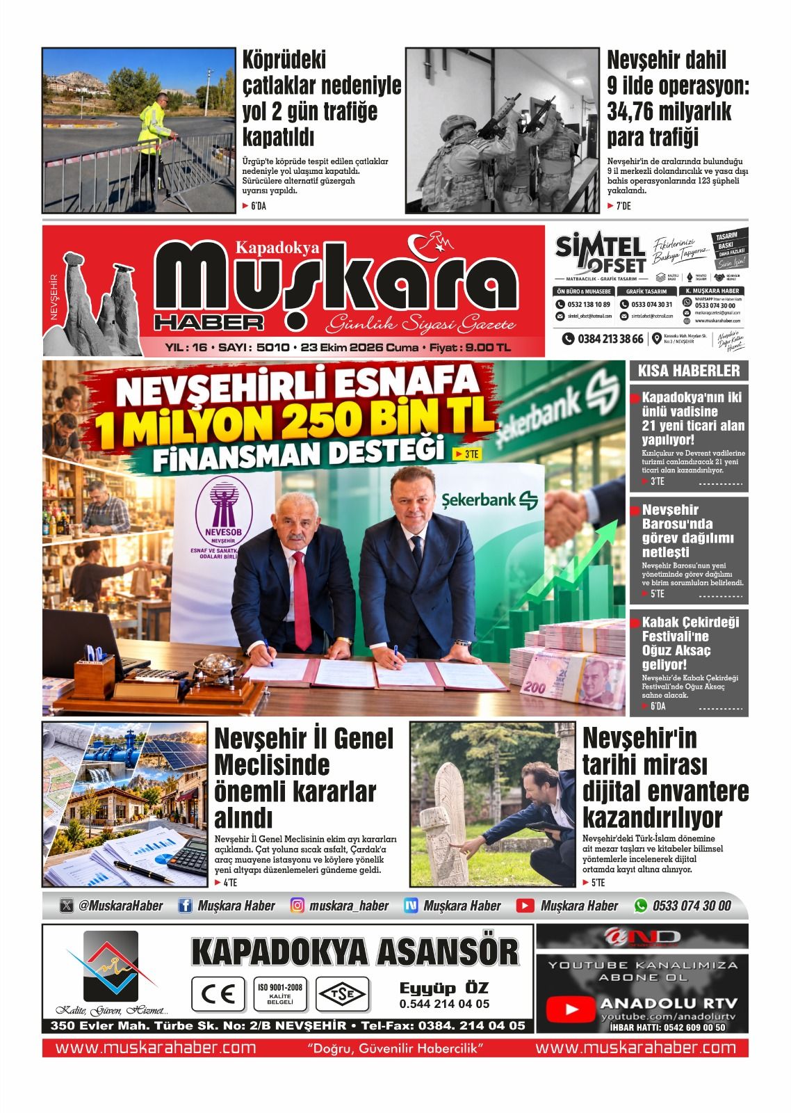 23 Ekim 2026 Cuma