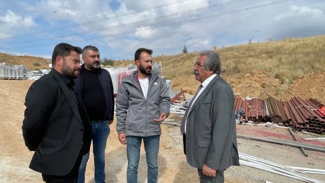 Başkan Sarıtaş, Avanos 2. Etap Toki̇ Ve Okul Inşaatını Inceledi (3)