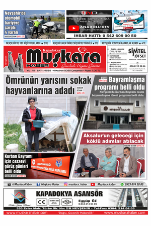 4 Haziran 2025 Çarşamba