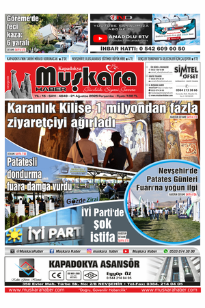 21 Ağustos 2025 Perşembe