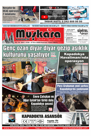 27 Ekim 2025 Pazartesi