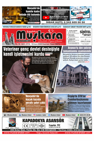 10 Kasım 2025 Pazartesi