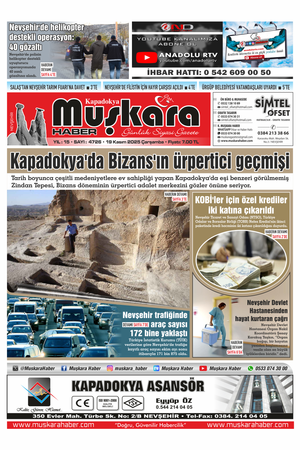 19 Kasım 2025 Çarşamba