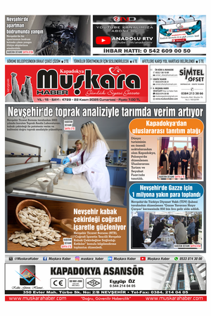 22 Kasım 2025 Cumartesi