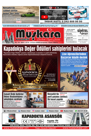 5 Kasım 2025 Çarşamba