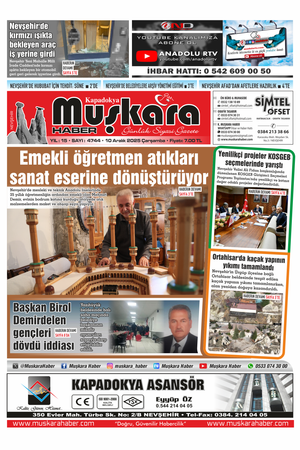 10 Aralık 2025 Çarşamba