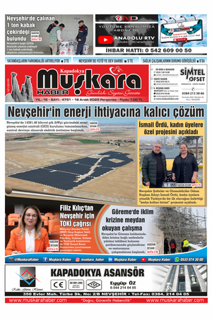 18 Aralık 2025 Perşembe