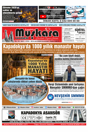 20 Aralık 2025 Cumartesi