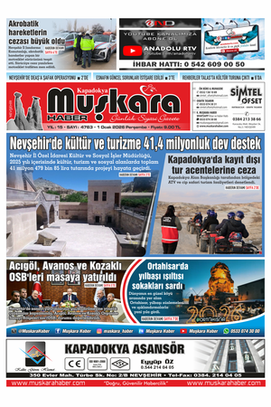 1 Ocak 2026 Perşembe