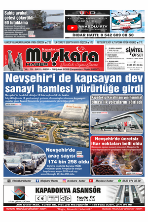 18 Şubat 2026 Çarşamba