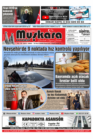 16 Mart 2026 Pazartesi