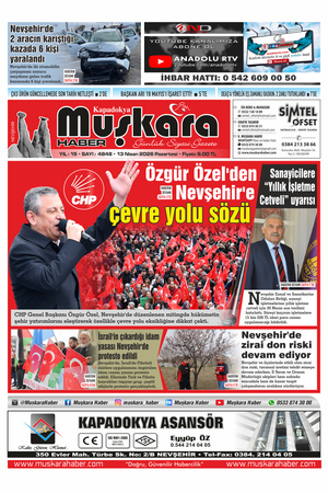 13 Nisan 2026 Pazartesi