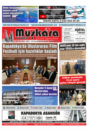 23 Nisan 2026 Perşembe