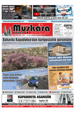 16 Nisan 2026 Perşembe