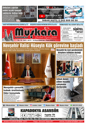 12 Mayıs 2026 Salı