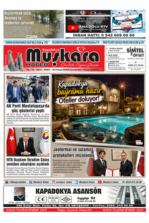 23 Mayıs 2026 Cumartesi