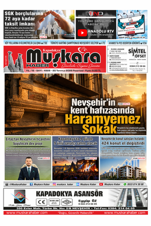 20 Temmuz 2026 Pazartesi