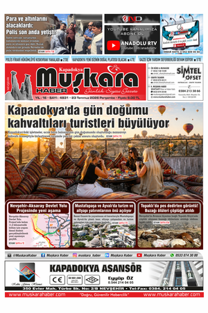 23 Temmuz 2026 Perşembe