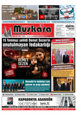 16 Temmuz 2026 Perşembe