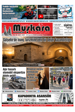 22 Ağustos 2026 Cumartesi
