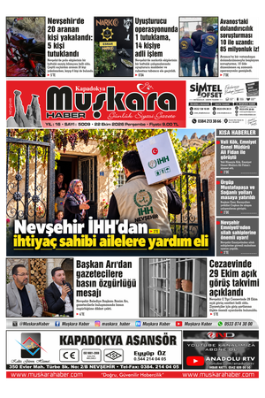 22 Ekim 2026 Perşembe